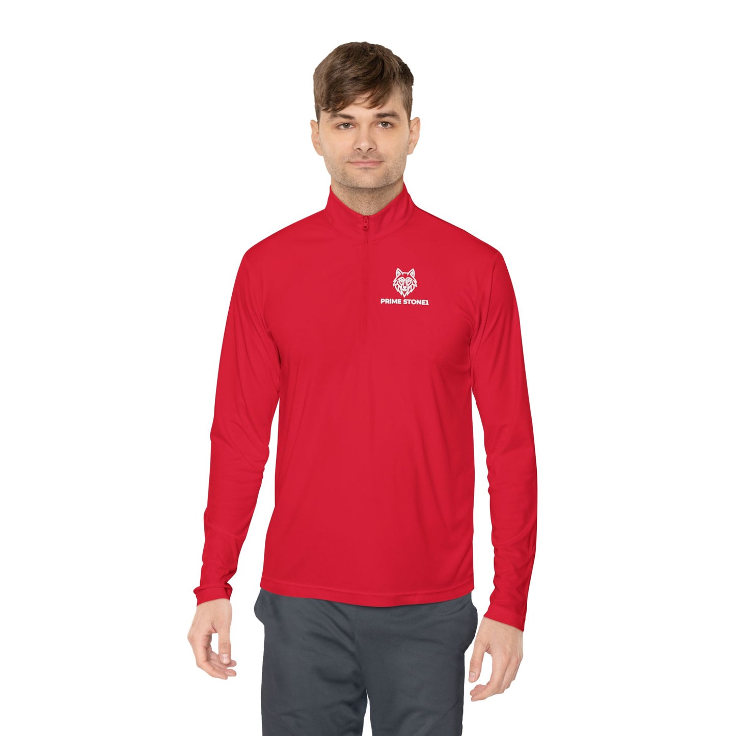 PRIME-STONE1 Quarter-Zip Pullover - Premium Athletic Fleece