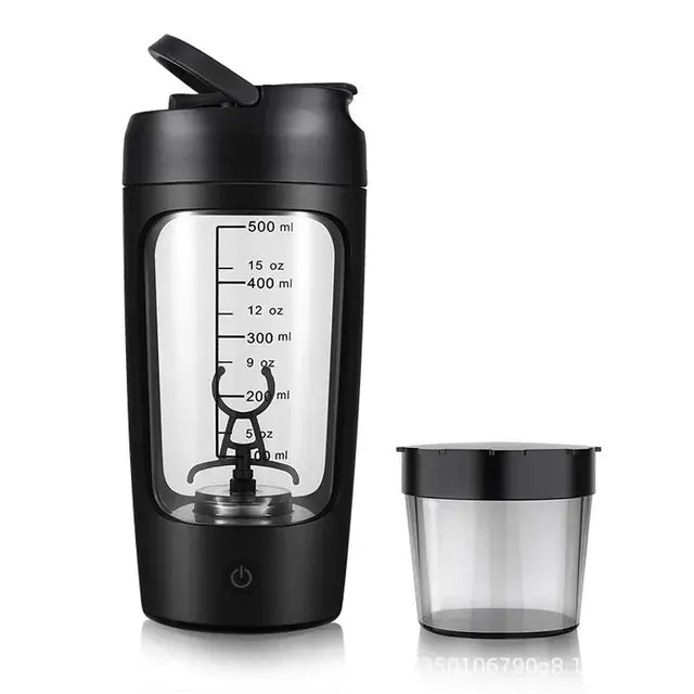 Electric Protein Shaker Bottle - USB Rechargeable Mixer