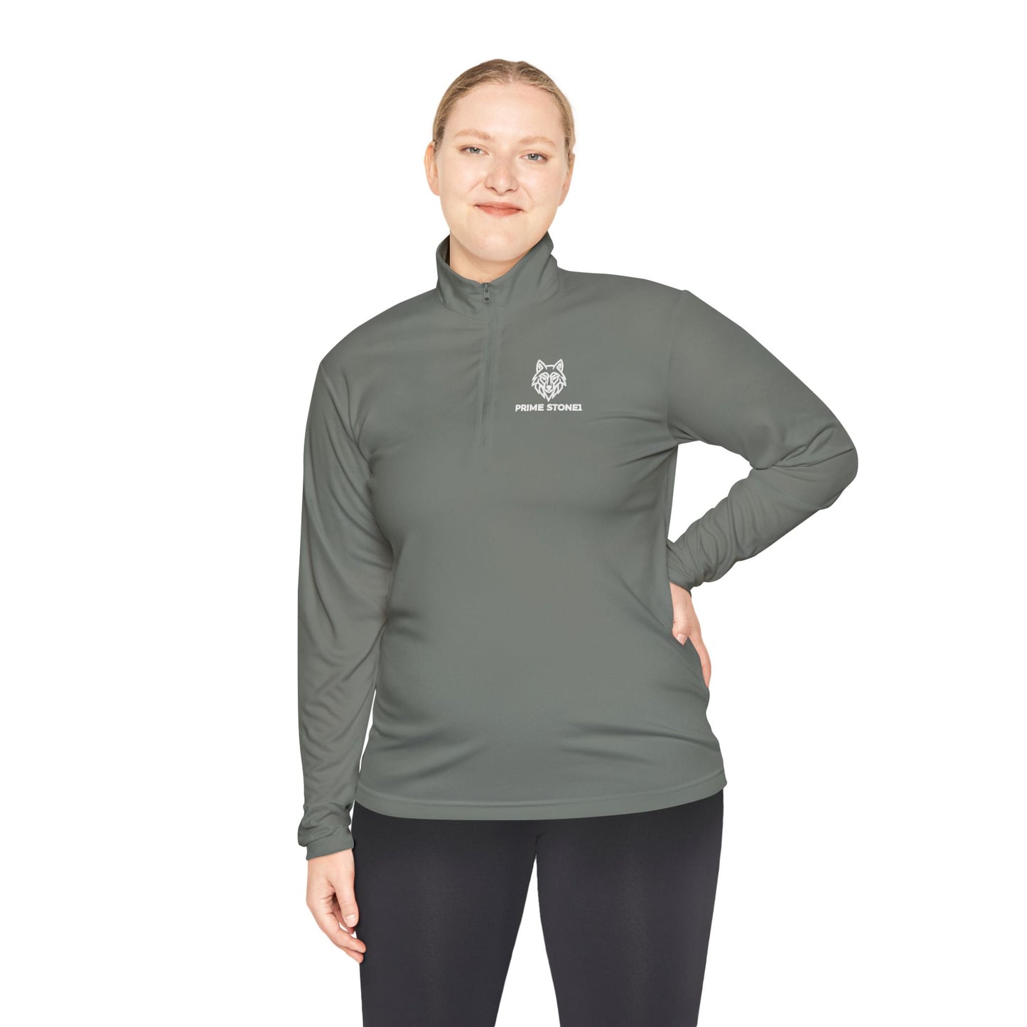 PRIME-STONE1 Quarter-Zip Pullover - Premium Athletic Fleece