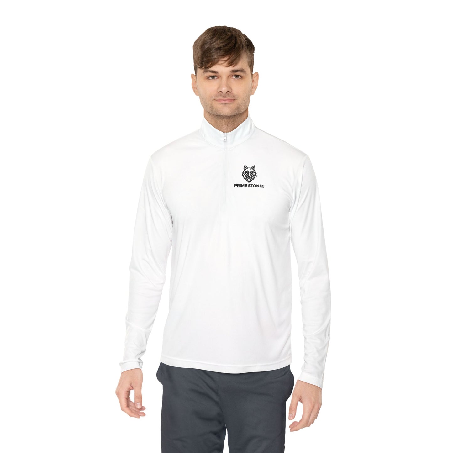 PRIME-STONE1 Quarter-Zip Pullover - Premium Athletic Fleece