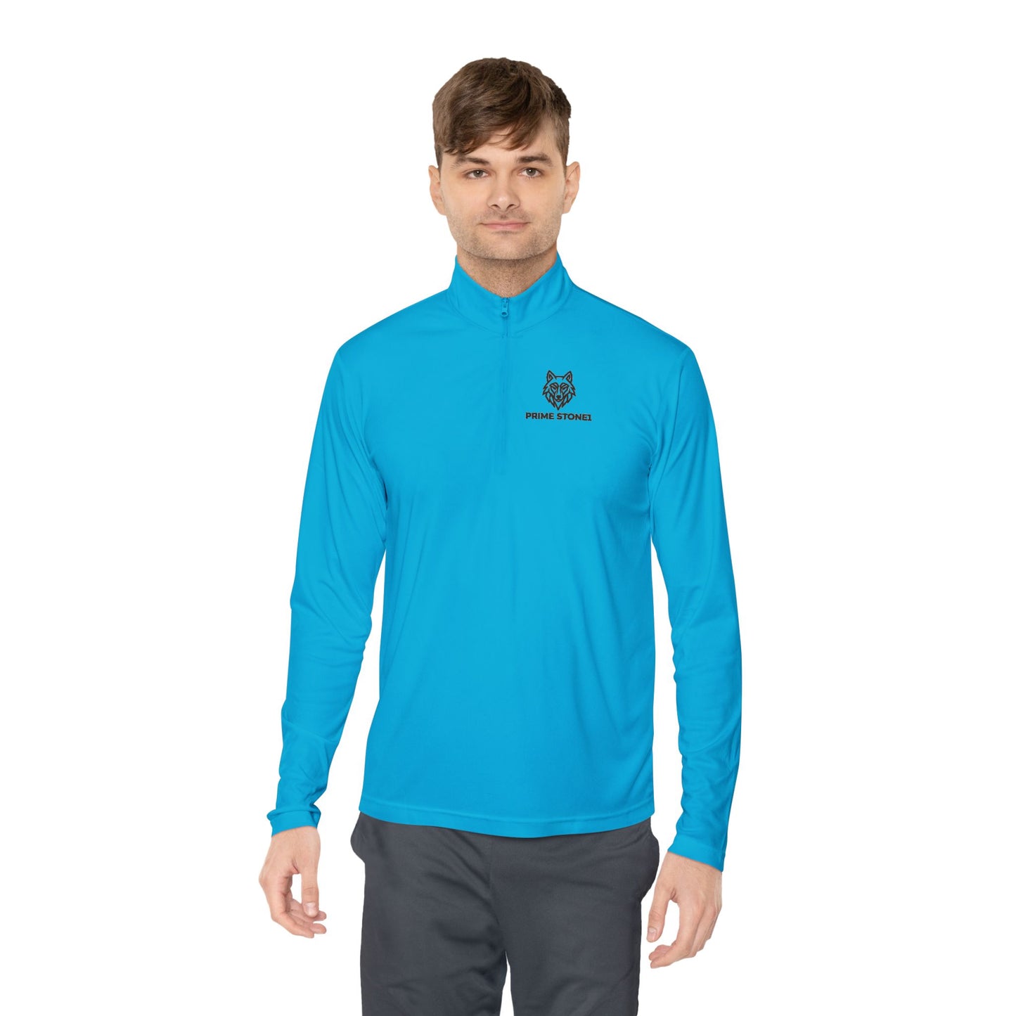 PRIME-STONE1 Quarter-Zip Pullover - Premium Athletic Fleece