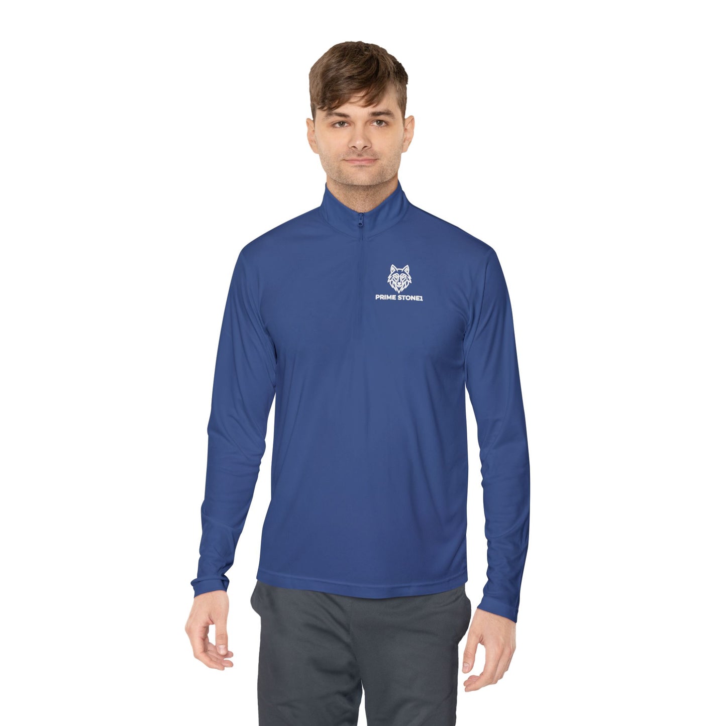 PRIME-STONE1 Quarter-Zip Pullover - Premium Athletic Fleece