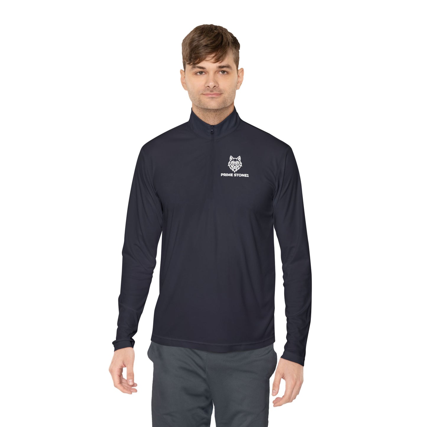 PRIME-STONE1 Quarter-Zip Pullover - Premium Athletic Fleece