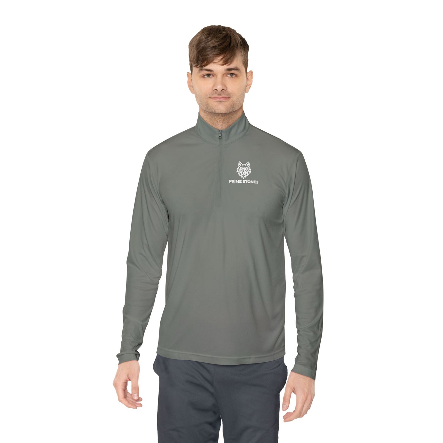 PRIME-STONE1 Quarter-Zip Pullover - Premium Athletic Fleece