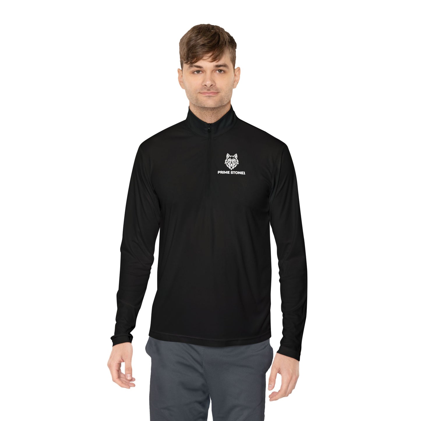 PRIME-STONE1 Quarter-Zip Pullover - Premium Athletic Fleece