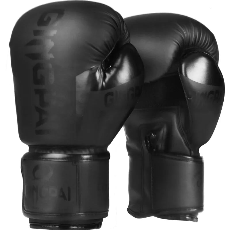 Adjustable Adult Boxing Gloves - Professional Training Gloves for Men & Women